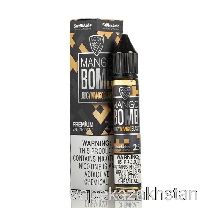 Vape Disposable Mango Bomb - VGOD SaltNic - 30mL 50mg